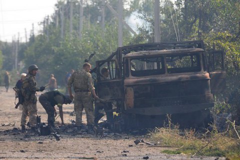 Ночью боевики 50 раз обстреляли позиции  украинских военных 