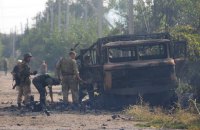 Ночью боевики 50 раз обстреляли позиции  украинских военных 
