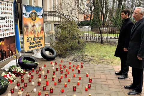 У Латвії вшанували пам’ять героїв Небесної Сотні