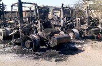 ​Агрохозяйство Ахметова в селе Чермалык попало под обстрел