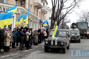 Колона російської техніки зайшла в Україну через Новоазовськ, - "Азов"