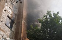 Через атаку FPV-дронів у Краматорську загорілися багатоповерхівки