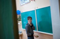 В одесской школе начали предвыборную агитацию