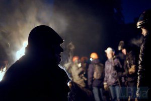 На Грушевского количество активистов сократилось до около 150 человек