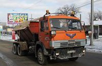 Днепропетровские коммунальщики очистили 210 улиц от снега