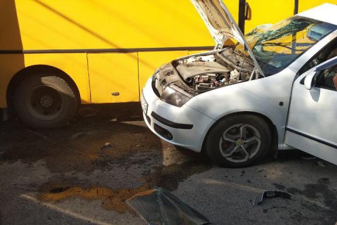Водителю маршрутки, попавшей в ДТП в Боярке, сообщили о подозрении
