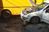 Водителю маршрутки, попавшей в ДТП в Боярке, сообщили о подозрении