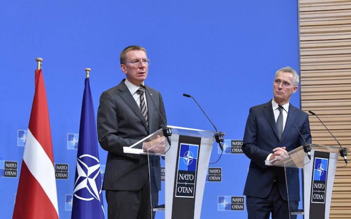 Генсек НАТО і президент Латвії обговорили підтримку України та її інтеграцію в Альянс