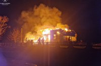 На Київщині згоріла церква XIX століття