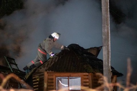 В киевском Гидропарке ночью горело кафе