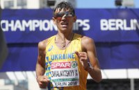 Украинец Марьян Закальницкий стал чемпионом Европы в спортивной ходьбе на 50 км
