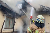 В Оболонському районі Києва в будинок влучив ворожий снаряд