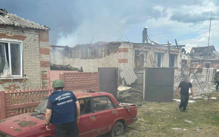 Шестеро осіб, в тому числі і дитина, постраждали через обстріл Золочева на Харківщині
