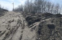 Озеро Небреж на Осокорках засыпают строительным мусором, - движение "Чесно"