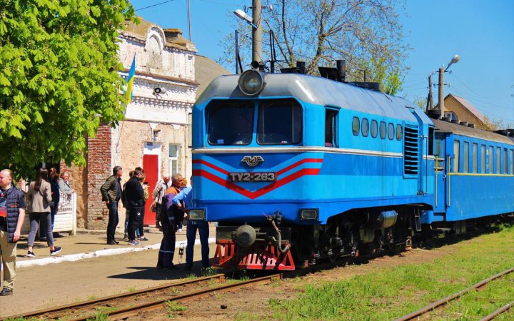 Укрзалізниця запустила другий потяг найдовшим у Європі маршрутом вузькоколійки