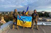 Над ще одним селом Херсонщини підняли український прапор, – Міноборони