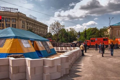 Мэрия Харькова выбрала новое место для волонтерской палатки с площади Свободы