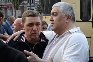 Ночью с митингующими на Майдане протестовал олигарх