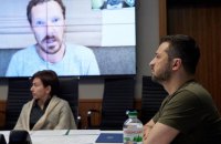 Володимир Зеленський подякував актору Бенедикту Камбербетчу за підтримку України