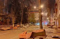 У центрі Донецька загорілося управління залізниці