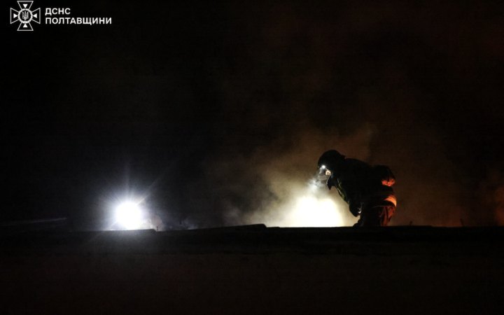 У Кременчуцькому районі РФ атакувала промислове підприємство та обʼєкт критичної інфраструктури