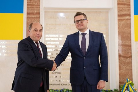 Глава СБУ и министр обороны Великобритании обсудили перспективы сотрудничества
