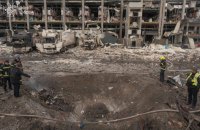 Зеленський: РФ запустили вночі 22 ракети і понад 460 дронів. Чотири БпЛА залетіли у Молдову і Румунію