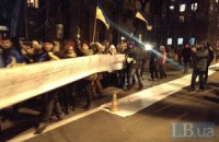 Студенты отнесли Януковичу письмо