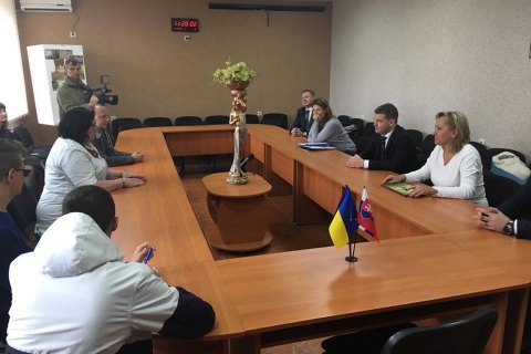 Словакия передала гуманитарную помощь в ОРДЛО
