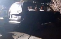 В Днепропетровской области из водоема достали автомобиль с четырьмя телами