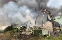 В Полтавской области сгорел самолет Ан-2, есть травмированные