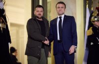 Зеленський обговорив із Макроном його найближчий візит до Києва