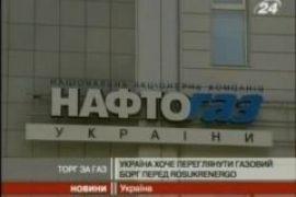 "Нафтогаз" планирует вернуть "РосУкрЭнерго" в 2 раза меньше газа 