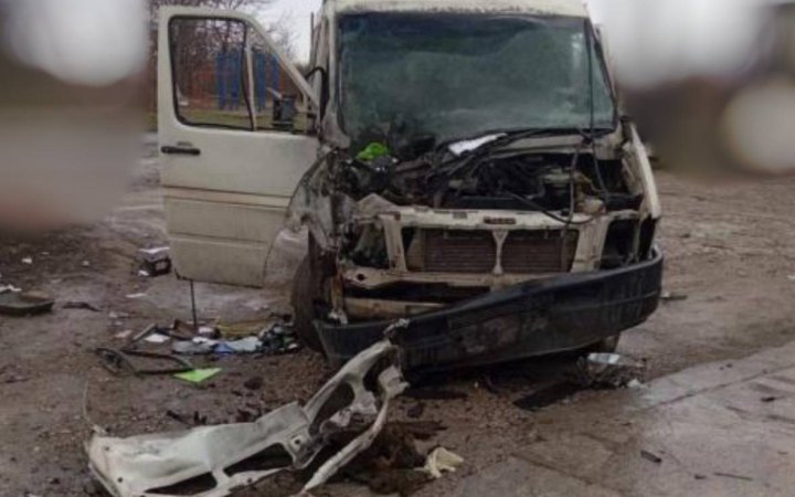 Росіяни атакували цивільне авто у Запорізькому районі