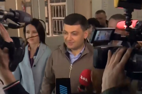 Гройсман проголосував у Вінниці