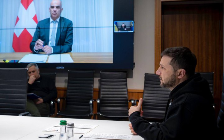 Зеленський поспілкувався з новим президентом Швейцарії
