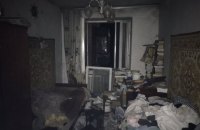 В Житомире при пожаре в многоэтажке погиб человек