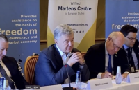 Порошенко у Вісбі: зараз слушний час для постачання Україні безпілотників, винищувачів і систем радіоелектронної боротьби