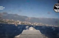 До дня Ялти бійці ГУР провели "морський парад" біля узбережжя окупованого Криму