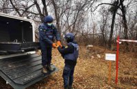 На Донбассе за неделю изъяли и уничтожили более 700 боеприпасов