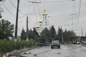У Слов'янську увімкнули світло і пустили електричку в місто (оновлено)