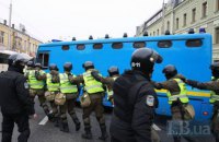 Разом з прихильниками Коханівського затримали кількох журналістів