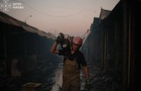 В Оболонському районі Києва завершено ліквідацію наслідків обстрілу, - ДСНС  