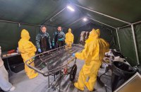 ​Військові медики пройшли навчання в умовах радіаційного, хімічного, біологічного та ядерного ураження