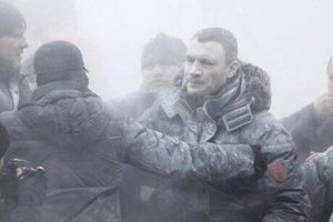 Кличко впустили к Януковичу в Межигорье