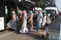 Крестный ход пересел в автобусы