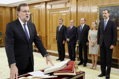 Рахой принес присягу в качестве премьер-министра Испании 
