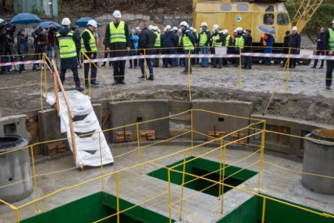 В Киеве запустили новый коллектор