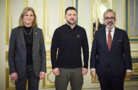 Зеленський зустрівся з головами МЗС Австрії та Португалії  