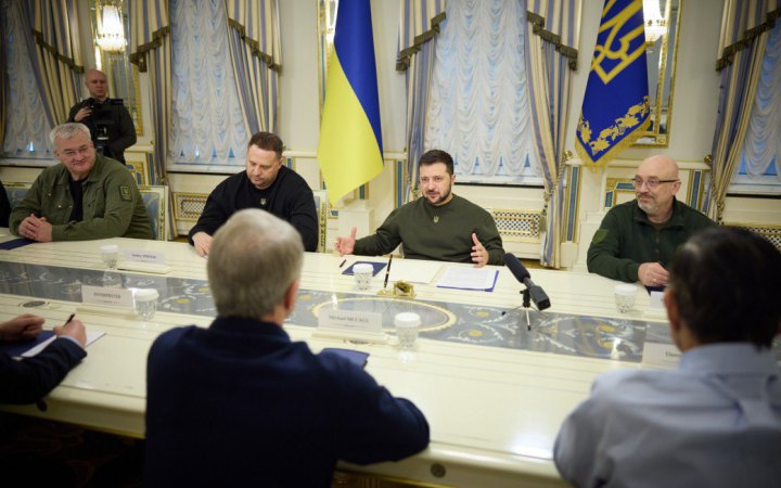 Зеленський зустрівся із делегацією Палати представників Конгресу США